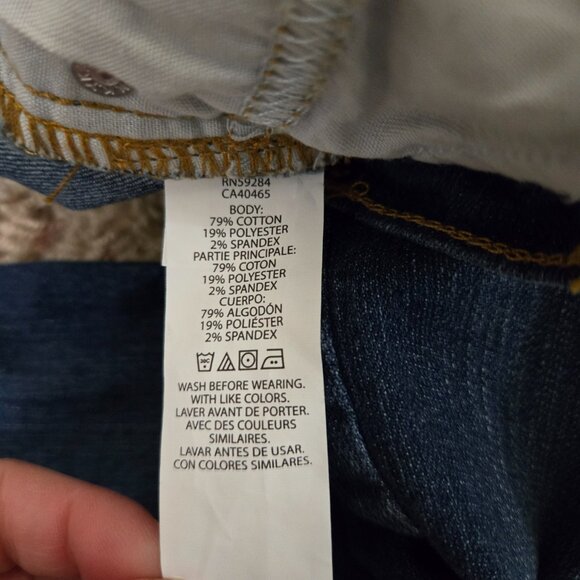 Children's Place Super Skinny Adjustable Waist Girls Jeans Size 8 NWT - Picture 5 of 5